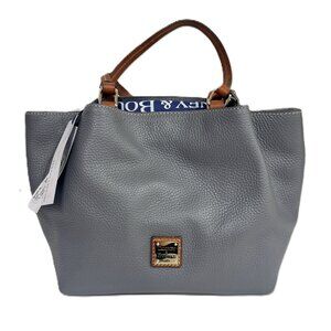 Dooney & Bourke Leather Satchel Small Flynn Bag